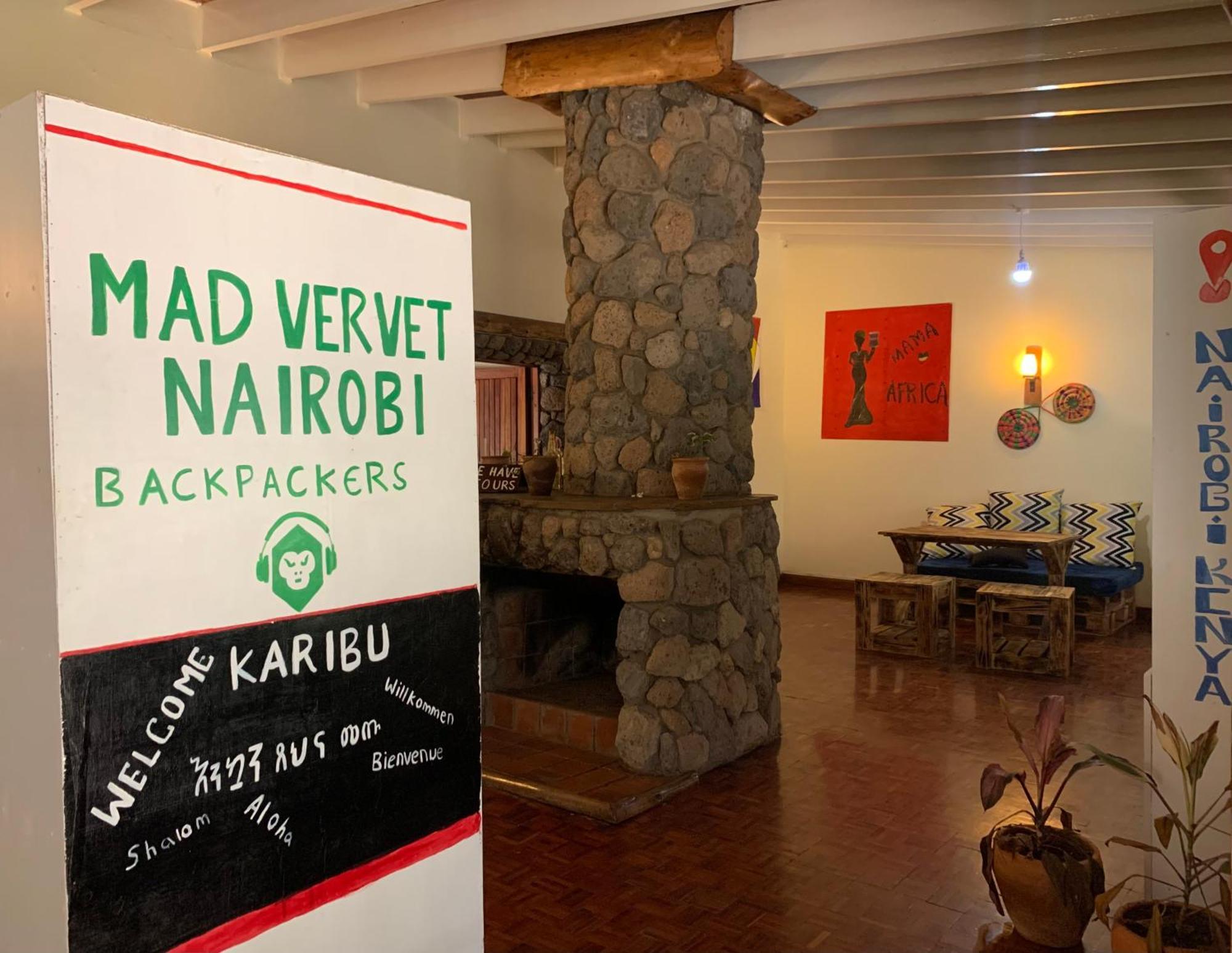 Mad Vervet Nairobi Backpackers Hostel Bagian luar foto
